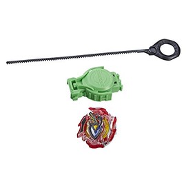 Beyblade Burst Slingshock Rip Fire Starter Pack Z Achilles A4: Battling Light-Up Top with Right/Left-Spin Launcher, Age 8+