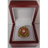 Moses Malone - 1983 Philadelphia 76ers Championship Ring With Wooden