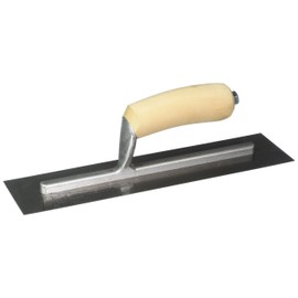 Kraft Tool CF211C Cement Trowel with Camel Back Wood Handle, 12 x 3-Inch