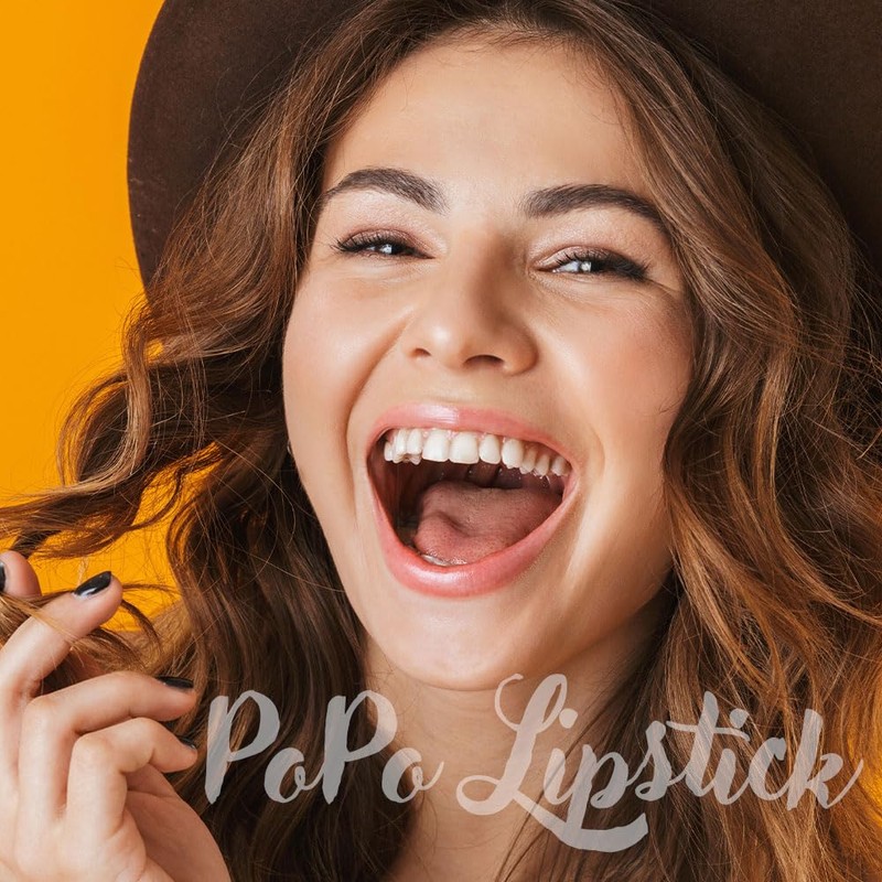 [Set] Popo Lipstick Witch's Pouch Lipstick, 2 Pieces (S02, Coral