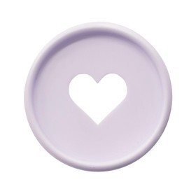 ITSYHPRO 100pcs Loose Leaf Discbound Binder Ringfor Binding Planners, Agendas, Notebooks or Albums Heart Expansion Discs(White,1.1 inch/28 mm)