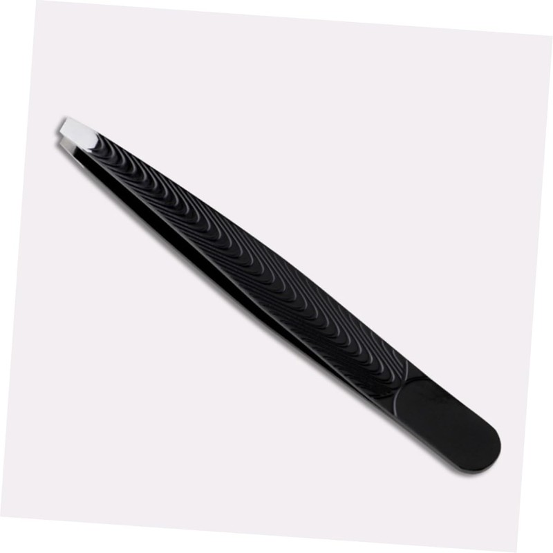 WOONEKY Ergonomic Design Eyebrow Clip Tweezers 5pcs Stainless Steel Eyebrow