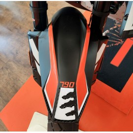labelbike - 3D Stickers Protection Front Fender for Motorcycles Compatible with KTM 790 Adventure