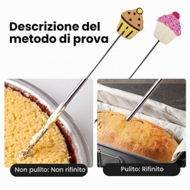 SNAIL GARDEN 4 strisce per torte con 2 tester per torte, fasce regolabili, super assorbenti e resistenti al calore, in cotone spesso e poliestere per cuocere uniformemente, nastri per torte