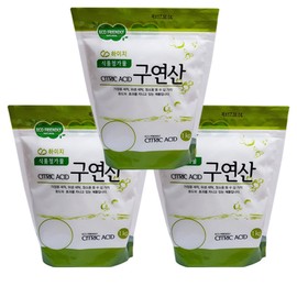 Citric acid 1kg x 3 / 구연산 1kg x 3개