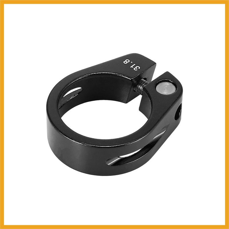 Partuto 31.8mm Aluminium Alloy Bicycle Seat Post Clamp Seat Post