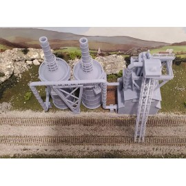 N scale building 1:160 Steel Mill / Factory