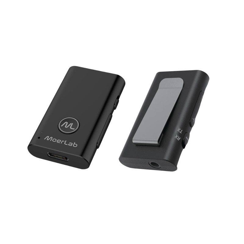 MoerDuo Auracast Audio Transceiver – 2-in-1 Wireless Transmit & Receive