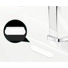 4 Pcs Rubber Sink Overflow Cap, Sink Overflow Hole Cover,