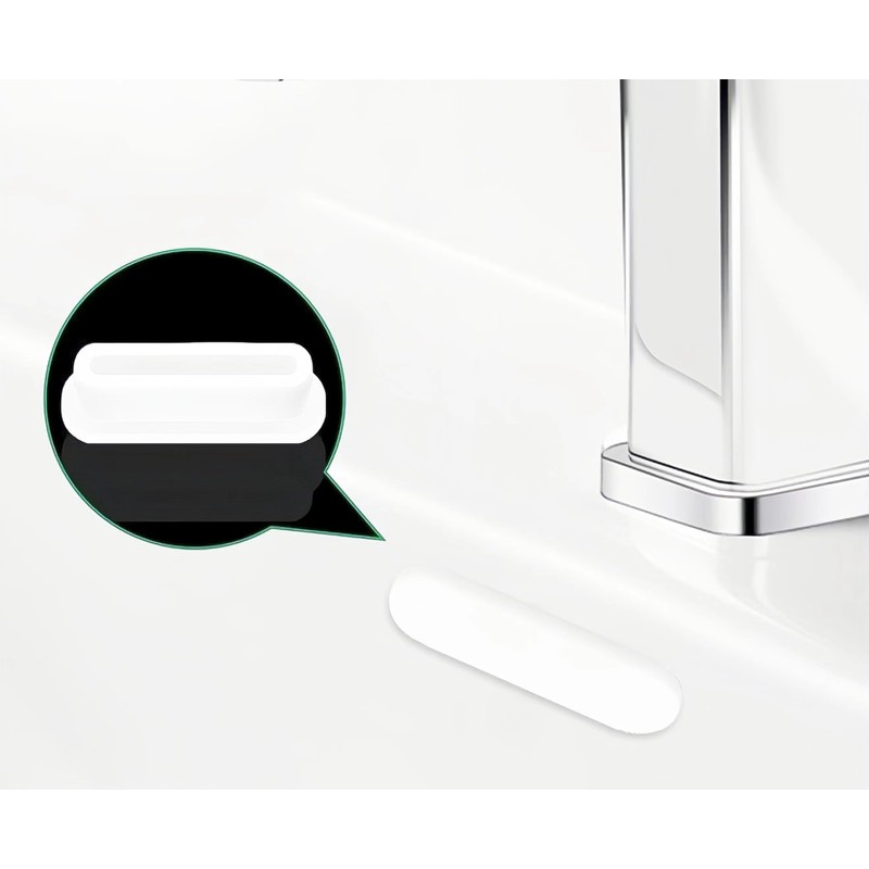 4 Pcs Rubber Sink Overflow Cap, Sink Overflow Hole Cover,