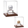 Happyseason 2-in-1 Golf Ball & Championship Ring Case Display