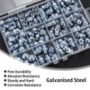 YOUYIDUN - 90Pcs Metric Grease Fittings Kit,Straight and Angled Grease