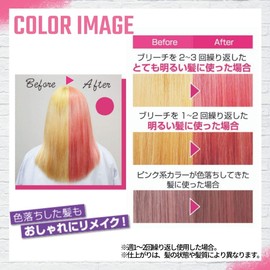 Schwarzkopf Got2b Color Shampoo, Pink (faded hair, stylish hair makeover, keep hair color, pastel color), Hair Color