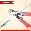 GOLD DEER 9 Inches Diagonal Side Cutting Pliers Wire Stripper