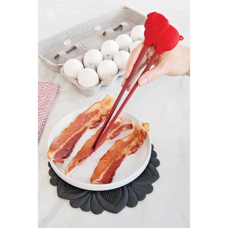Talisman Designs Silicone Bacon Tongs