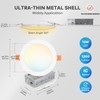 LVWIT 12 Pack LED Recessed Lighting 6 Inch with Junction