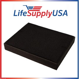 LifeSupplyUSA Replacement HEPA Filter Compatible with Alen Air Flex HEPA-Pure Purifier BreatheSmart
