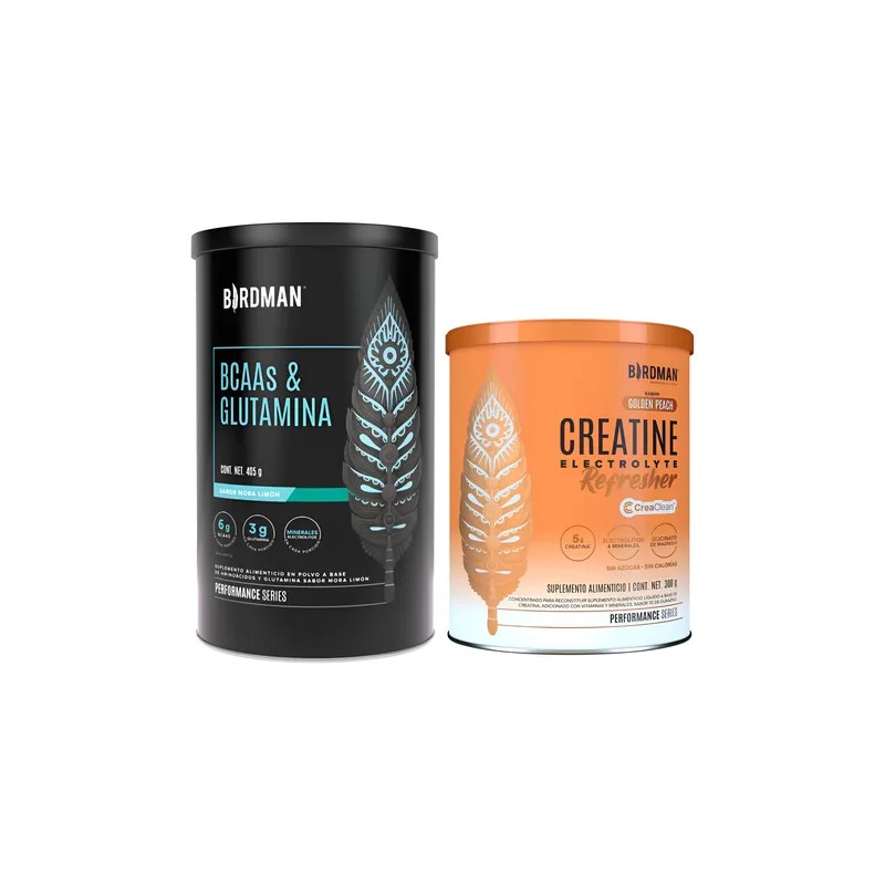 Birdman Creatina Electrolitos Magnesio Bcaas Con Glutamina