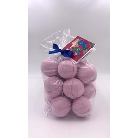 Spa Pure Dragon Blood Fizzies: USA Made Bath Bombs with Shea Butter, Ultra Moisturizing, Great for Dry Skin (14 Count) Pack of 1