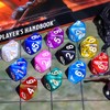 QMAY 12-Piece Polyhedral Dice Set, Table Game Dice for Dungeons