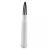 VMS Racing Gunmetal VMS White Bullet Antenna for Chevy Silverado
