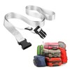 Adjustable Luggage Strap, Wear-Resistant Traveling Baggage Strap Reinforced Buckle Quick