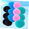 Healeved Plastic Massaging Comb Hair Cleaning Brush Set for Head