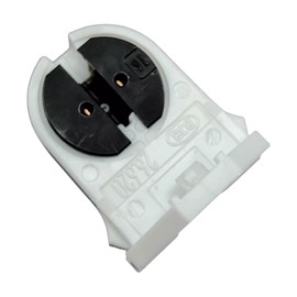 10 Pack T5 G5 Fluorescent Lamp Holder Base, Snap in, Rotary Locking Light Bulb Socket cULus Listed for BJB 26.620.2003