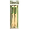 2 asparagus peelers "Blade Solingen" (white) vegetable, fruit and asparagus