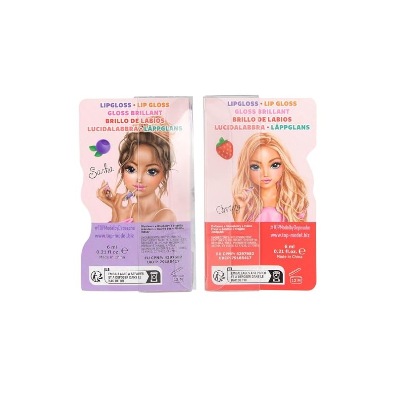 Depesche TOPModel Glow Beauty and Me Lip Gloss - Box