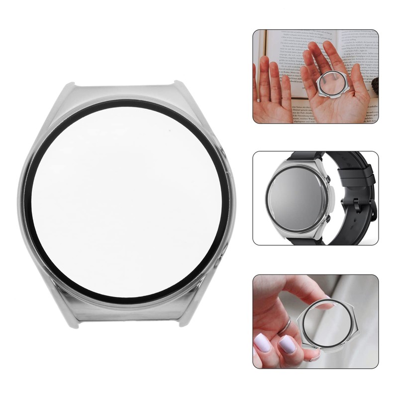 Gatuida Smartwatch Protective Cover Tempered Screen Protector Stylish Design for