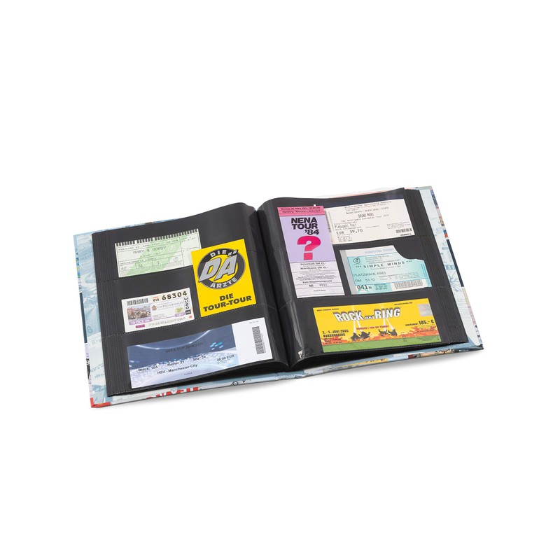 Leuchtturm Album for 156 entry cards and tickets