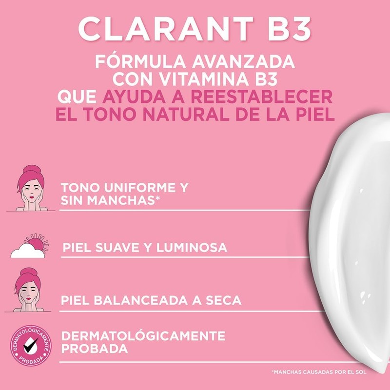 Pond's Crema Facial Anti-manchas Clarant B3 Piel Balanceada a Seca