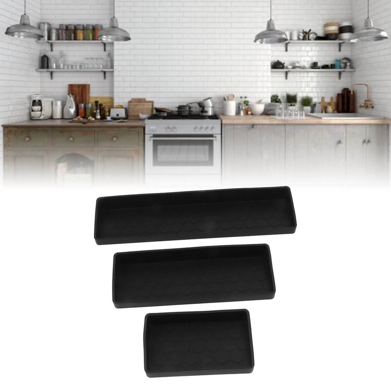 3 in 1 30 Inch Silicone Magnetic Stove Top Shelf