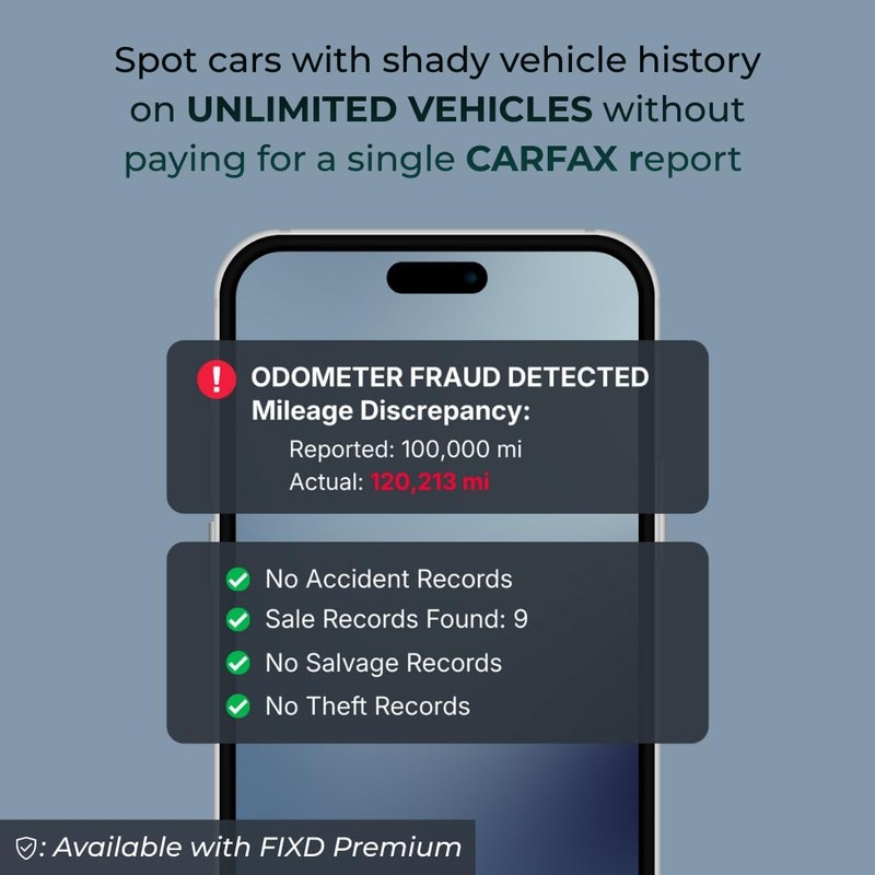FIXD Bluetooth OBD2 Scanner for iPhone & Android - Diagnostic