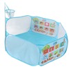 Children's 1.2m Basketball Pool Big Safe Foldable Blue Kids Indoor
