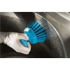 Vikan 38853 Brush,Scrub,Round,Stiff,5",PP/PBT,Blue