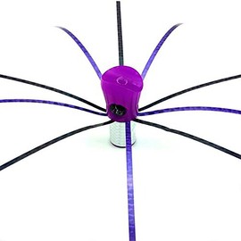 Lobo Lures Skipjack UV Black & Purple Ahi Ballyhoo Tuna Dredge Heads Trolling Lure