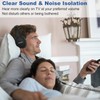 MOXKING 19.5Ft / 6M Extra Long Cord Headphones for TV