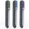 GERMANIKURE Czech Crystal Glass Nail File 3 Pack in Suede