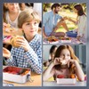 Umigy 4 Pcs Stainless Steel Food Containers Metal Bento Lunch