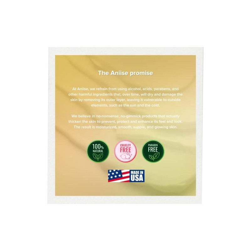 Aniise- Crema corporal Fleur con colágeno para una piel radiante,
