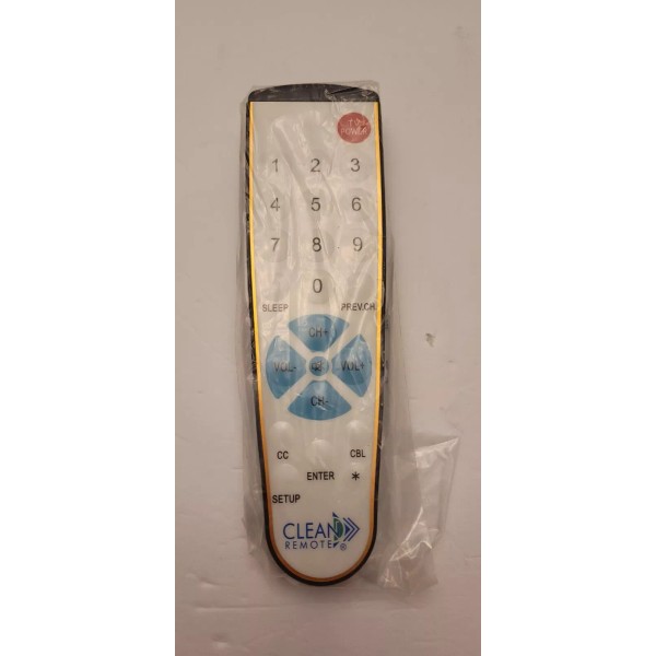 Universal Clean TV Remote Control. CR3BCB