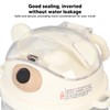 700ml Bear Water Bottle for Girls Kids with Straw Adjustable