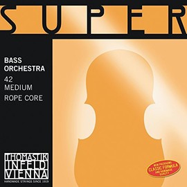 Thomastik-Infeld 36 Super Flexible Double Bass Single G String, 4/4 Size, Steel Core, Chrome Wound