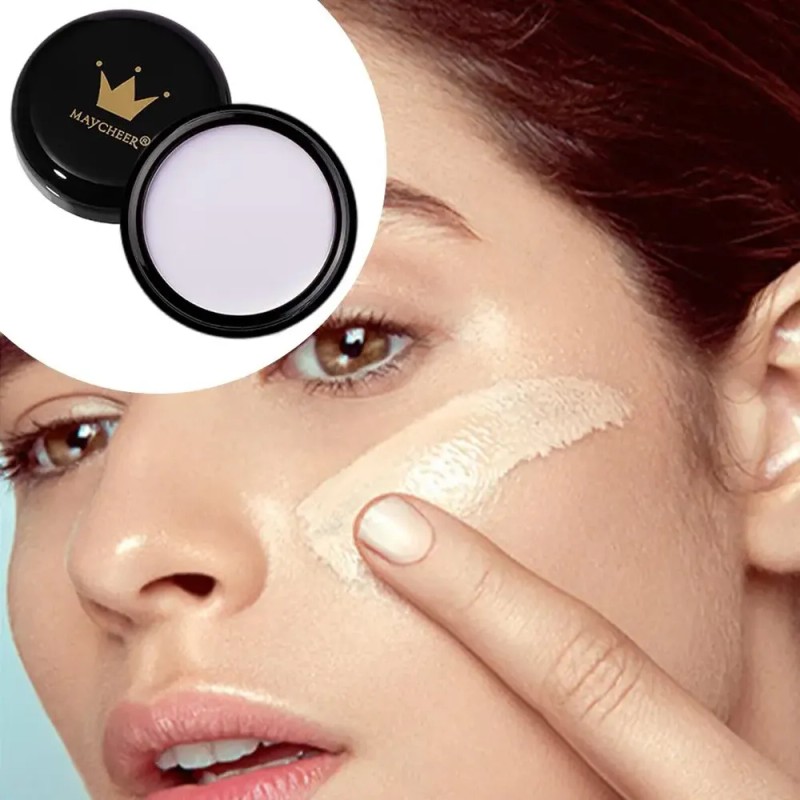 Maquillaje Base Corrector Crema Labio Ojos De Larga Púrpura