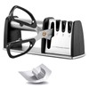 Knife Sharpeners, Best 4 in 1 Manual Kitchen Knives &