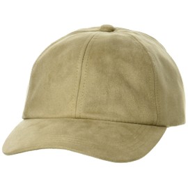 Sense of Grace FK Suede BB Cap Men's Baseball Cap, beige