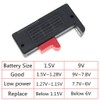 BaoFufc BT-168D Battery Tester Checker LCD Display for Easy Viewing