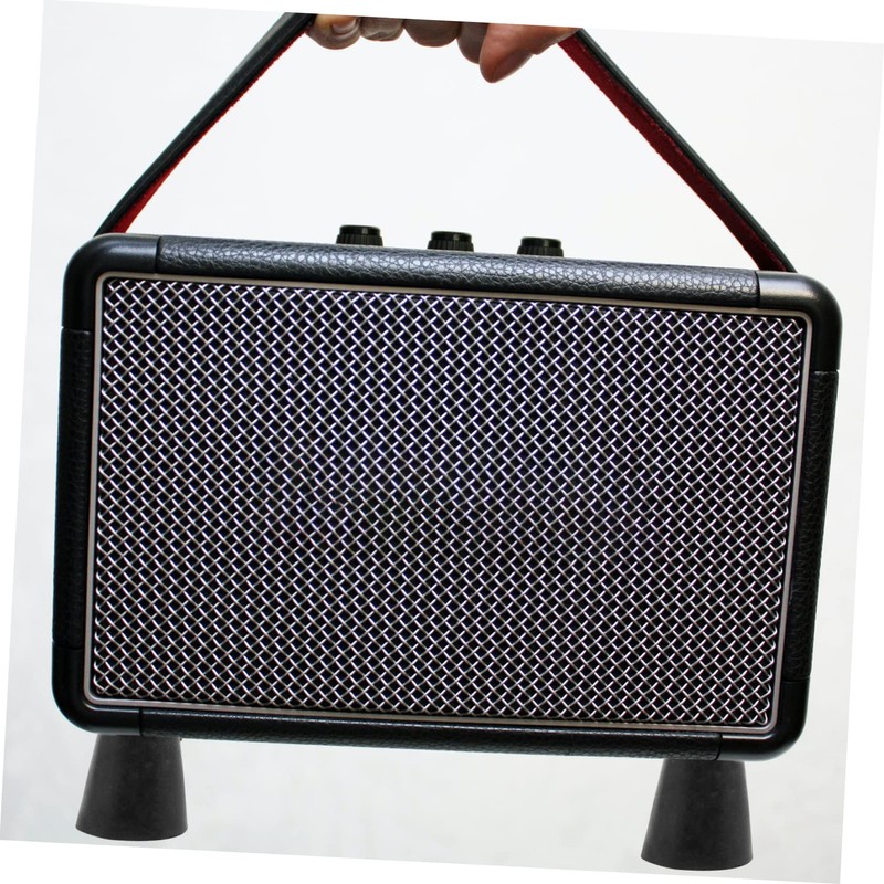 Mikinona 4pcs Rubber Speaker Pad for Amplifier and Audio Equipment